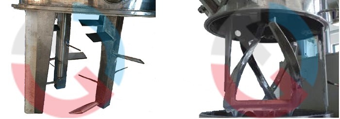 行星攪拌機(jī)攪拌槳葉結(jié)構(gòu)