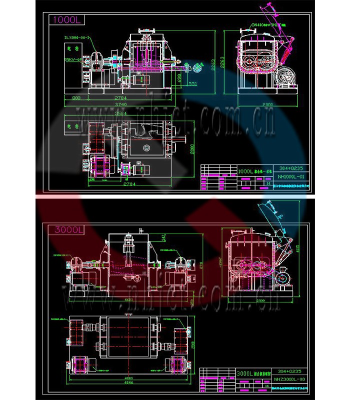 捏合機(jī)圖紙2(僅供參考) 捏合機(jī)圖紙2(僅供參考)